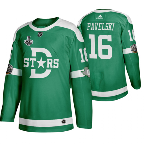 Adidas Dallas Stars #16 Joe Pavelski Men Green 2020 Stanley Cup Final Stitched Classic Retro NHL Jersey->dallas stars->NHL Jersey